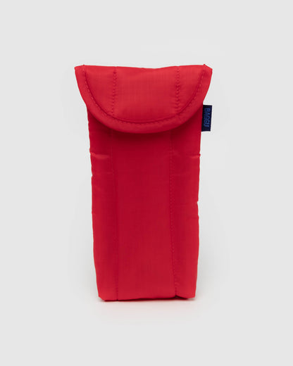 BAGGU Puffy Glasses Sleeve (Candy Apple)