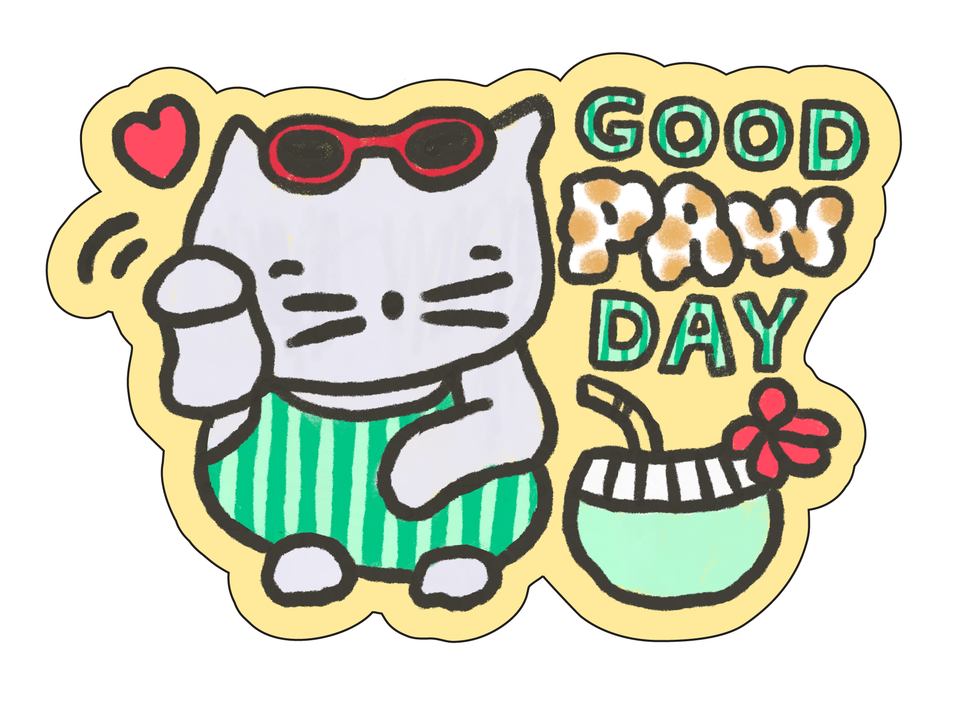 Press Haus - Paws on Board Stickers