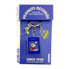 Pintrill PEANUTS - Peppermint Patty Records Keyclip