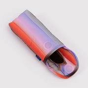 BAGGU Puffy Glasses Sleeve (Gradient Stripe Poppy & Lilac)