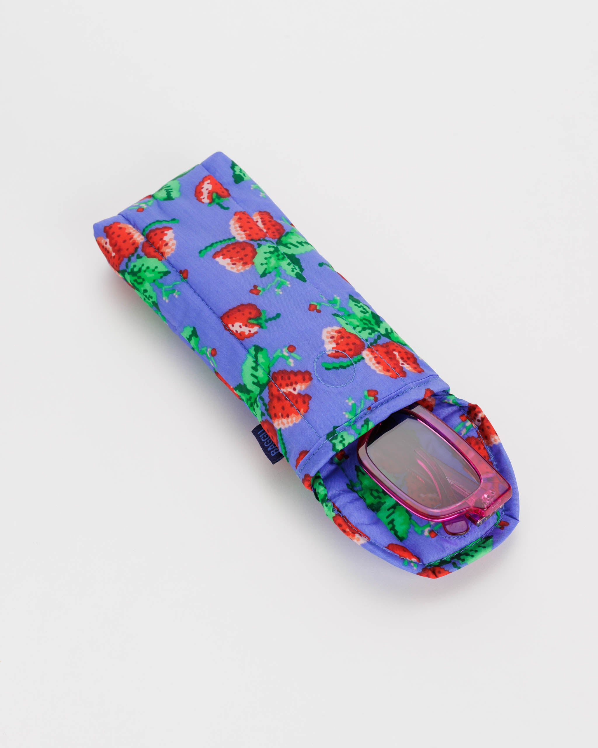 Puffy Glasses Sleeve (Wild Strawberries)