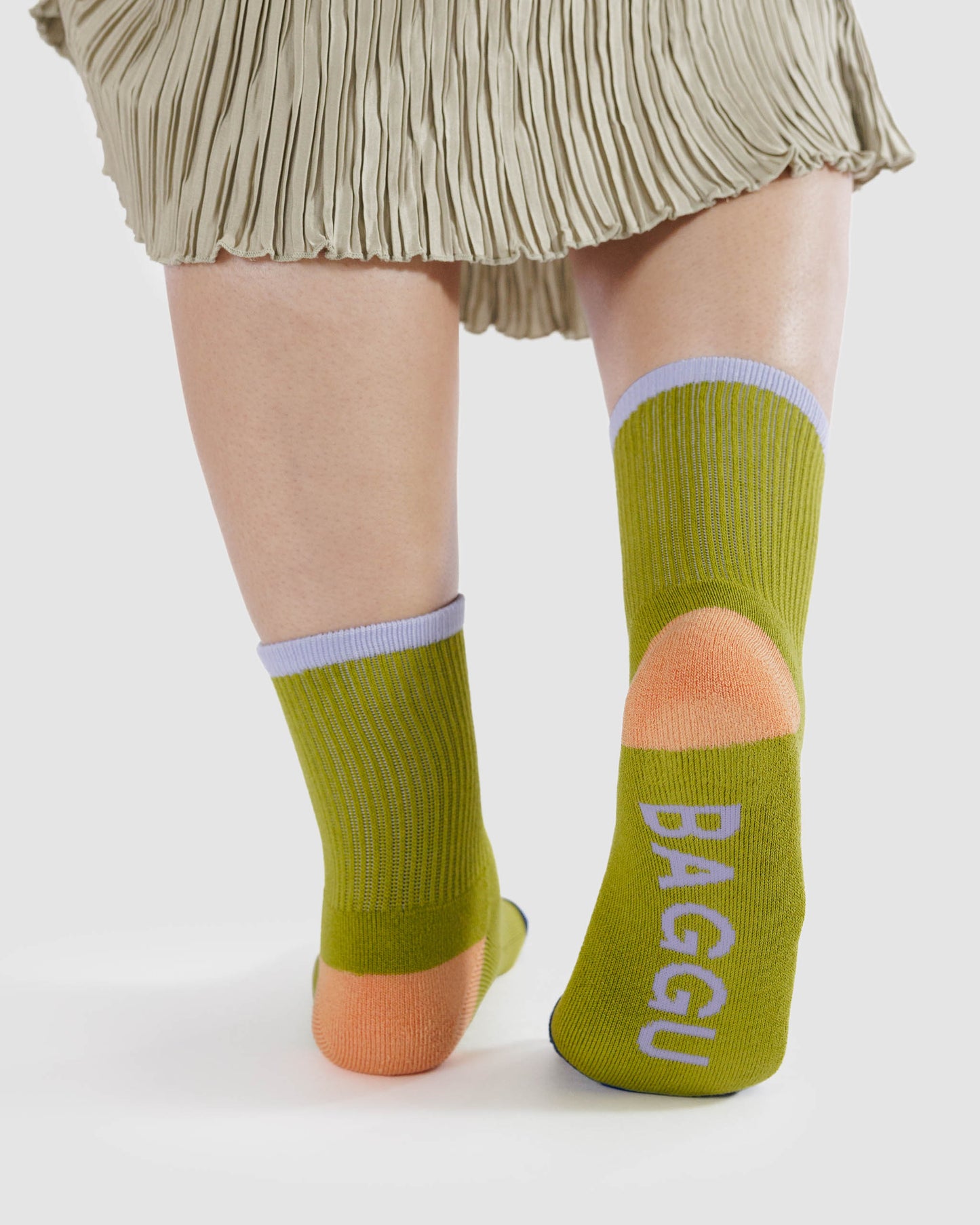 Ribbed Socks (Lemongrass Mix)