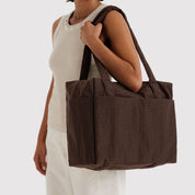 BAGGU Small Cloud Carry-On (Coffee)
