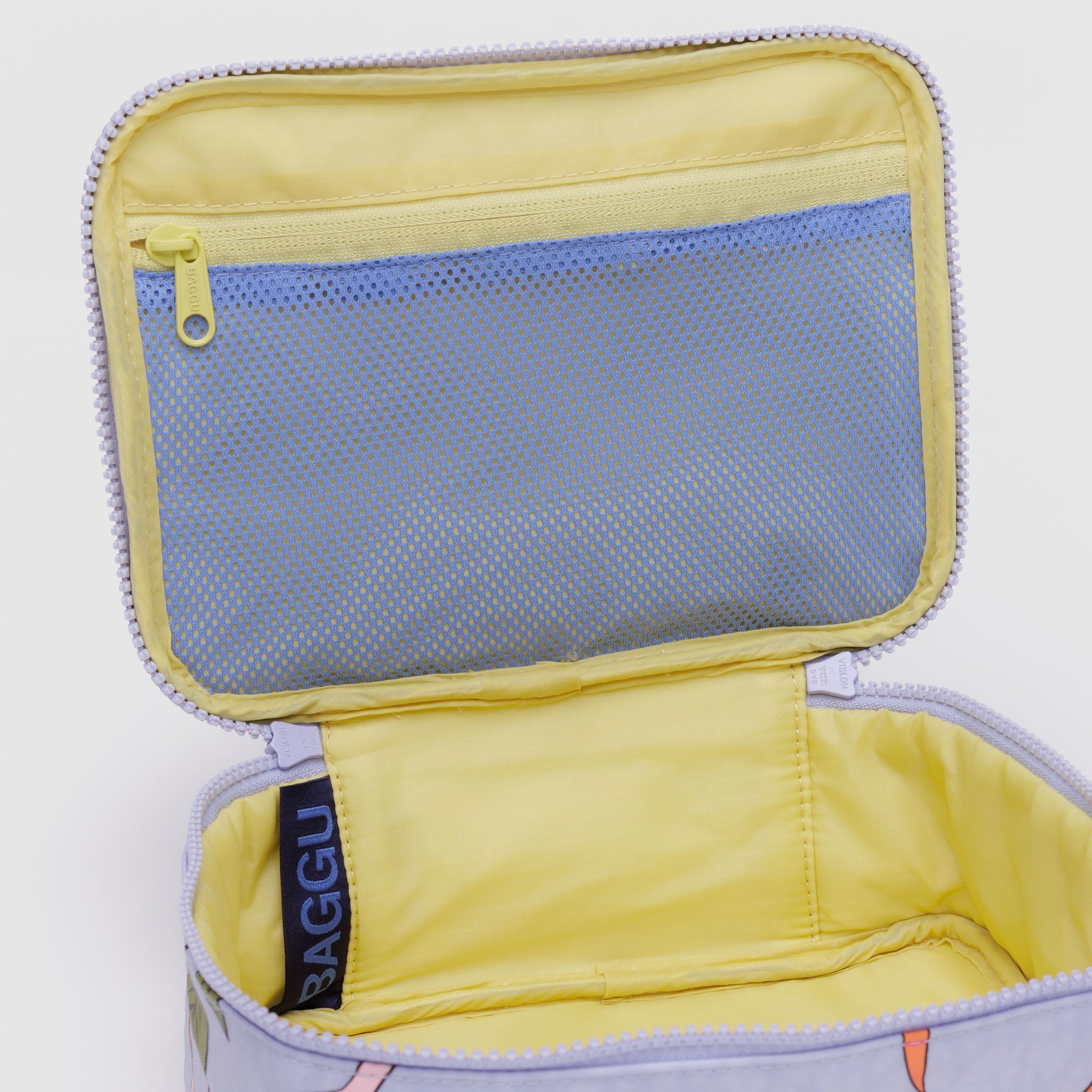 BAGGU Small Cosmetic Case - Apricots & Ribbons