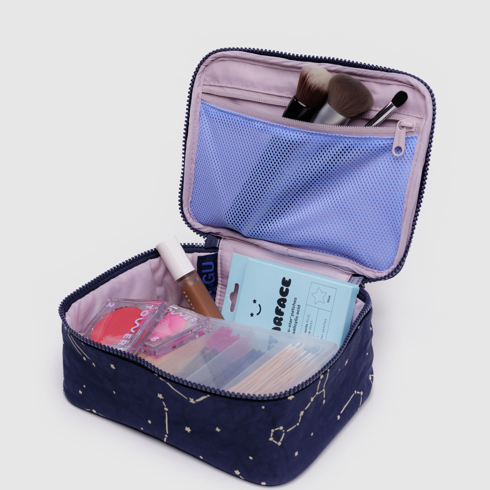 BAGGU Small Cosmetic Case - Constellation Midnight