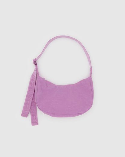 Small Nylon Crescent Bag (Peony)