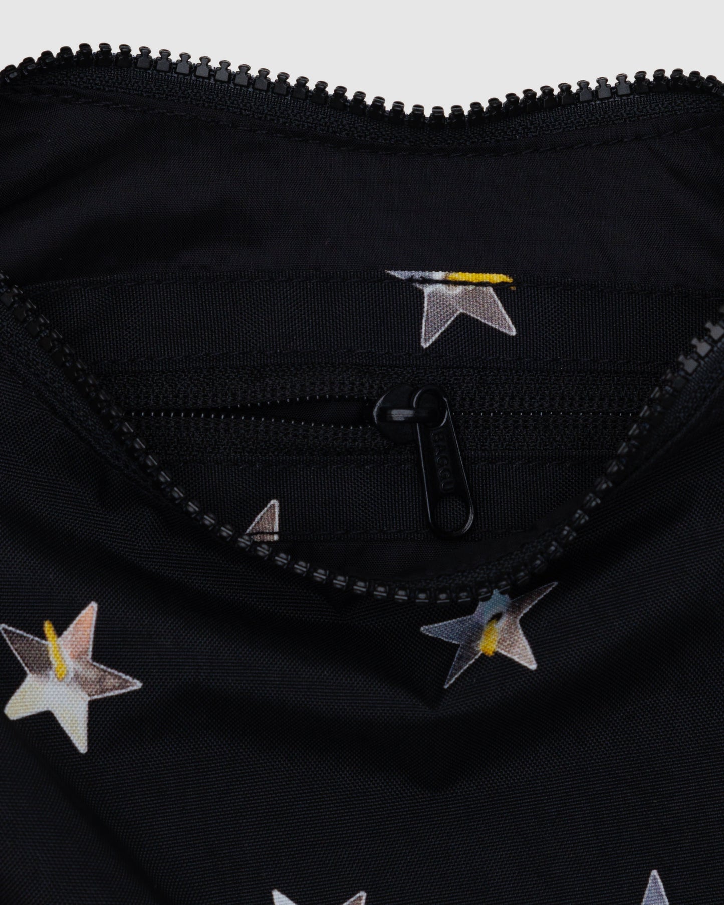 Small Crescent Nylon Bag (Stars)