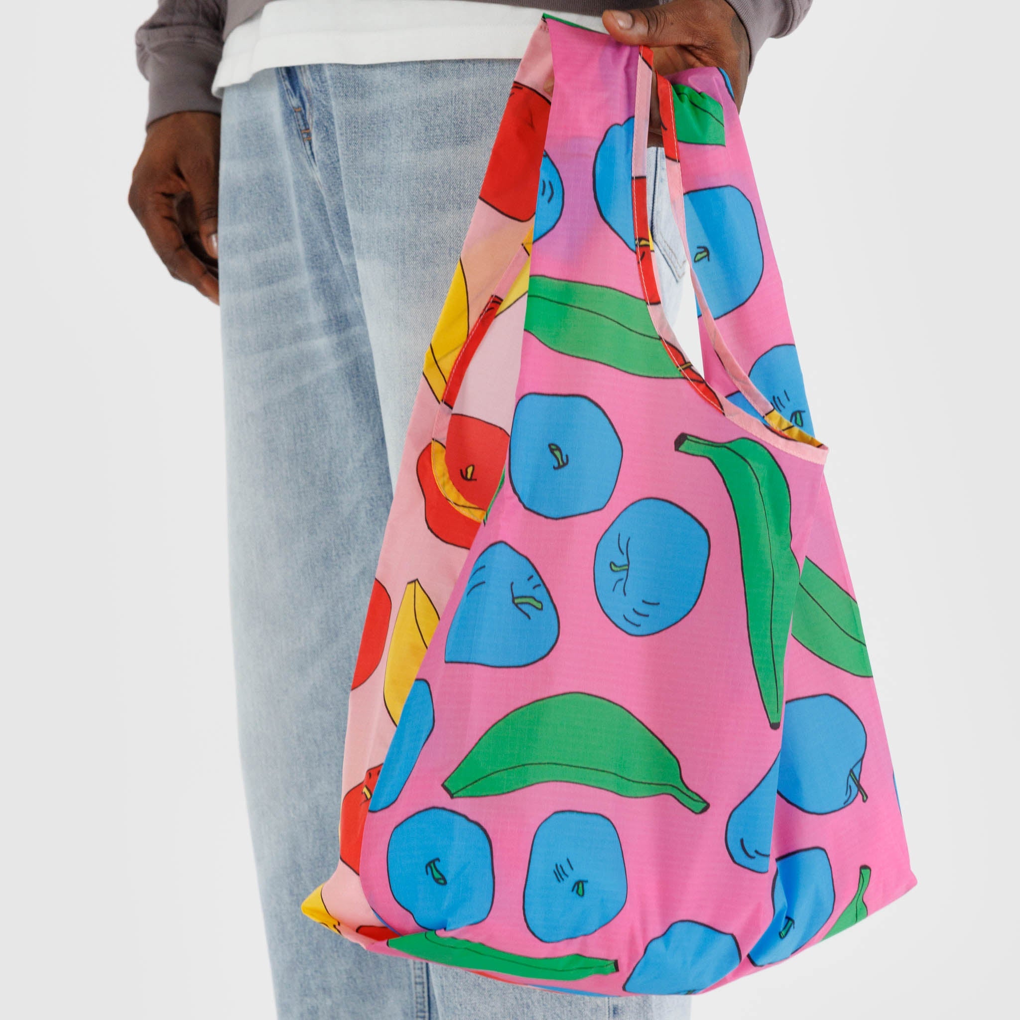 BAGGU Standard Reusable Bag (Apples & Banana Mix)