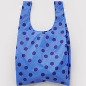 BAGGU Standard Reusable Bag (Blue Polka Dot)