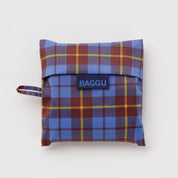 BAGGU Standard Reusable Bag (Blue Tartan)
