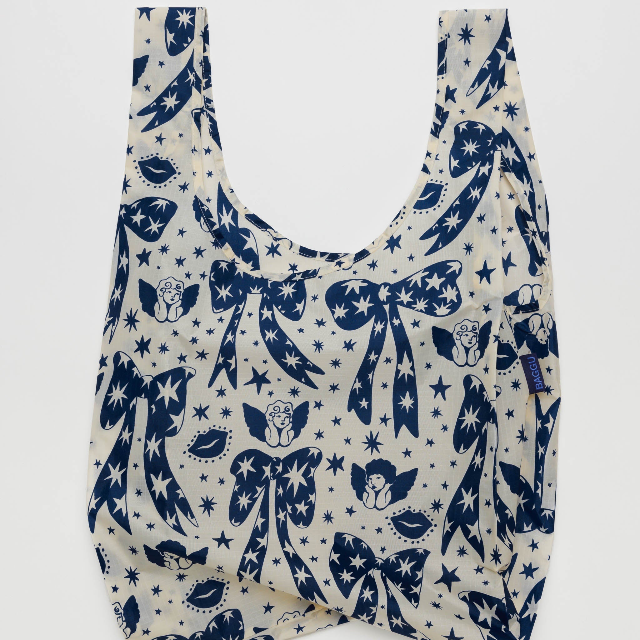 BAGGU Standard Reusable Bag (Cherub Bows)