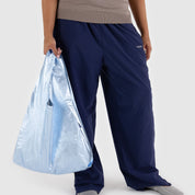 BAGGU Standard Reusable Bag (Metallic Light Blue)