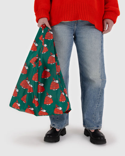 BAGGU Standard Reusable Bag (Puffer Snoopy Red)