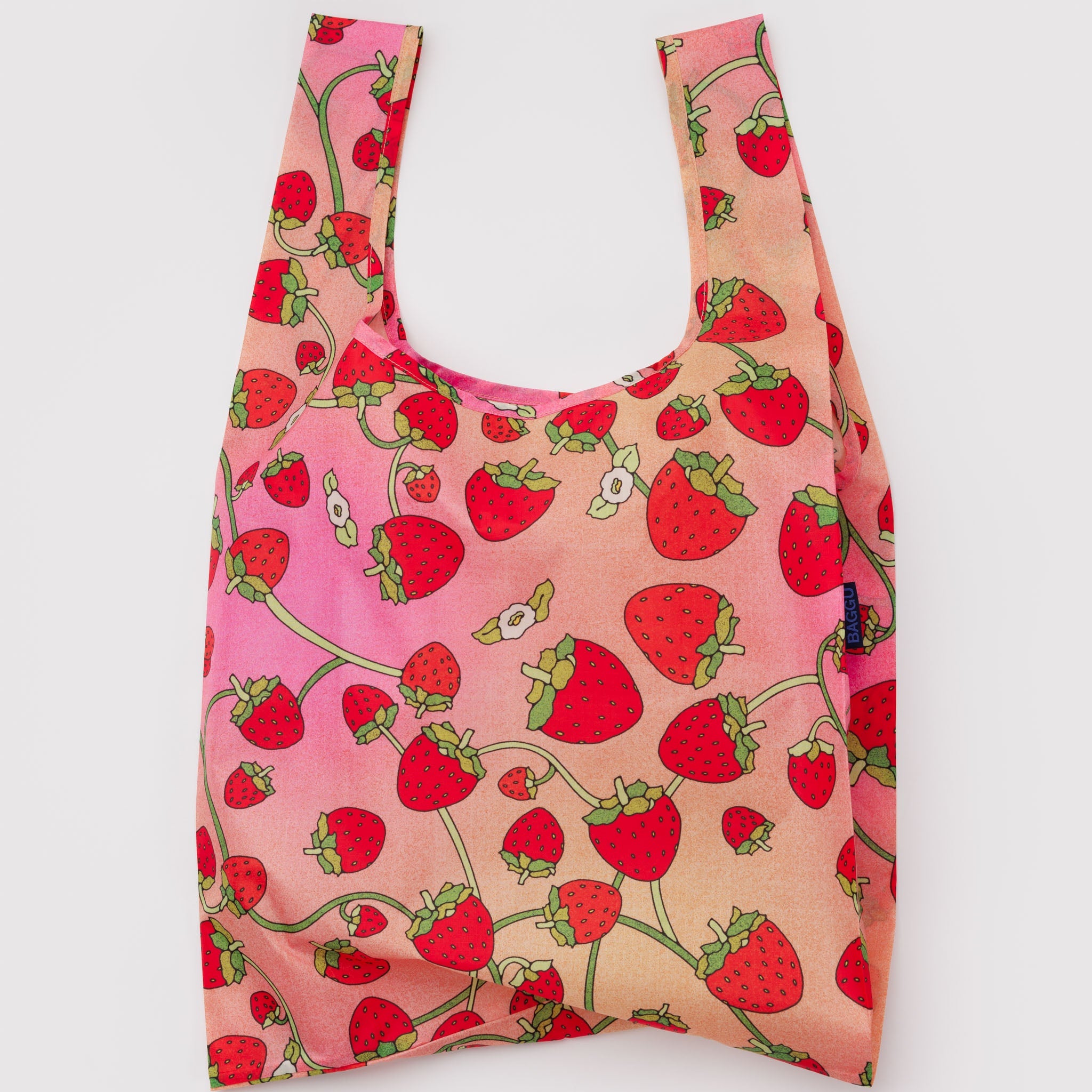 BAGGU Standard Reusable Bag (Strawberry Blossom)