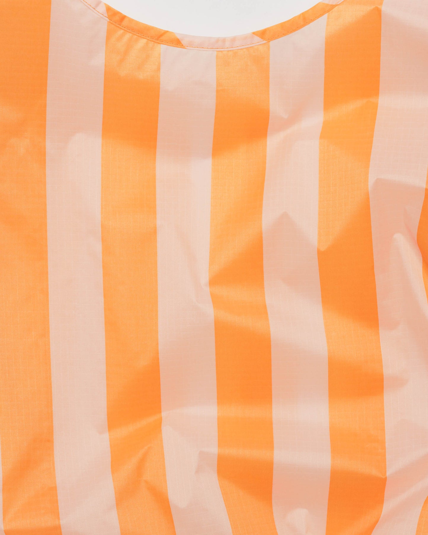 BAGGU Standard Reusable Bag (Tangerine Wide Stripe)