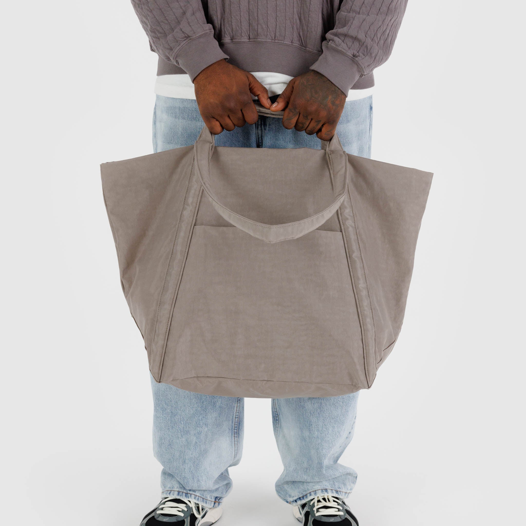 BAGGU Travel Cloud Bag (Dove)