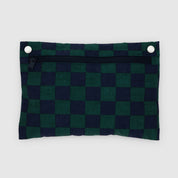 BAGGU Travel Cloud Bag (Navy Green Check)