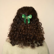 Coucou Suzette Hair Claw (Green Ribbon)