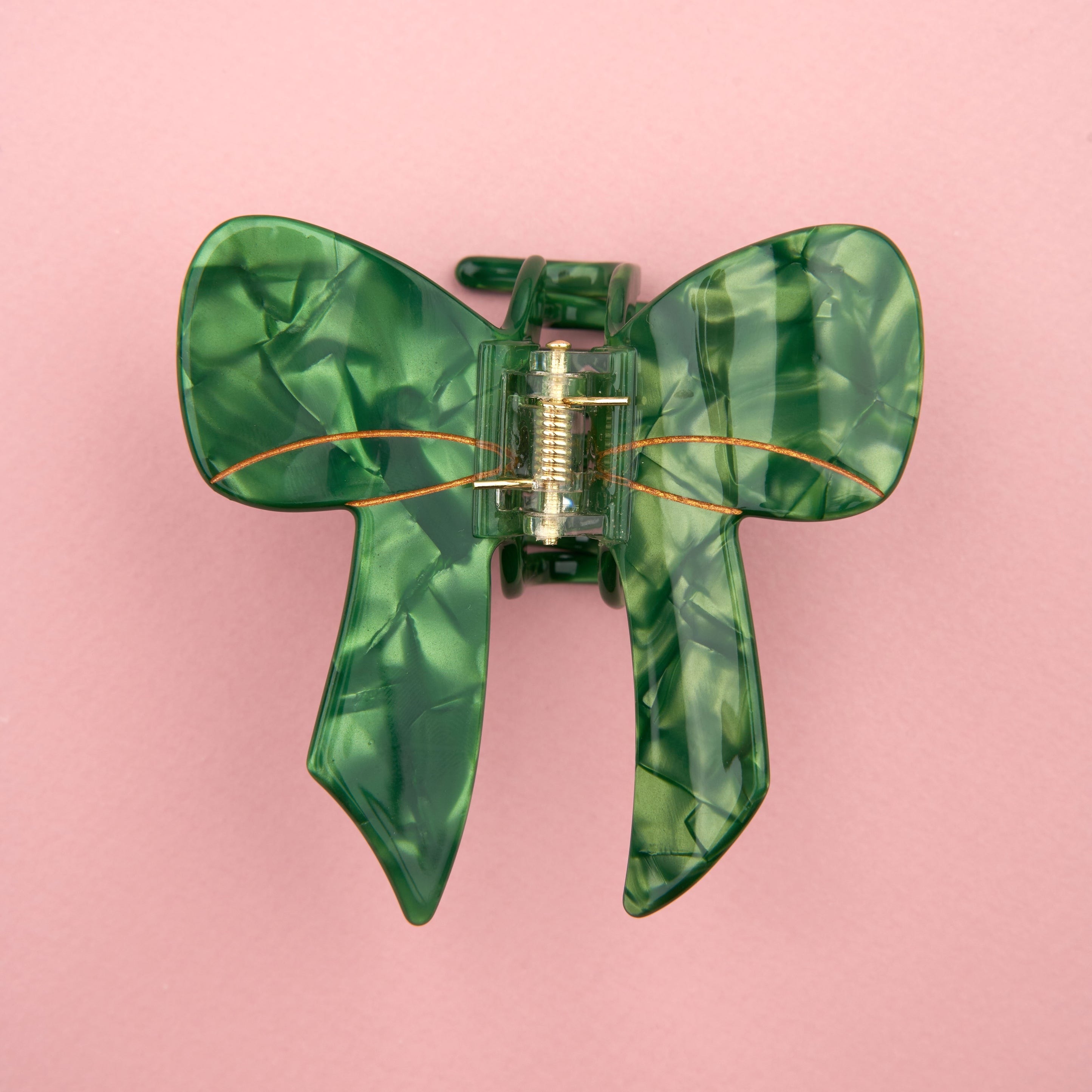Coucou Suzette Hair Claw (Green Ribbon)