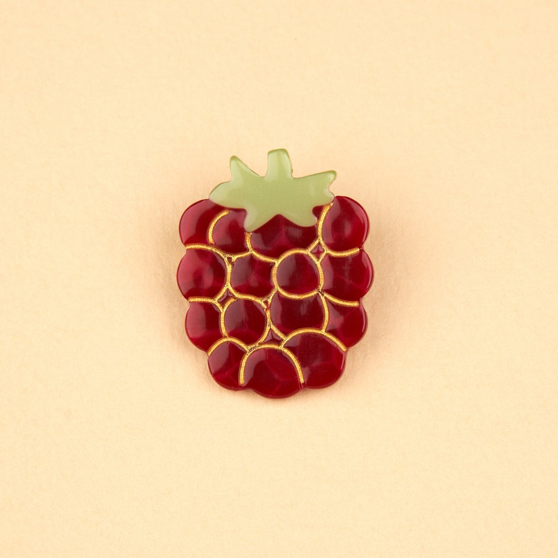 Coucou Suzette Brooch (Raspberry)