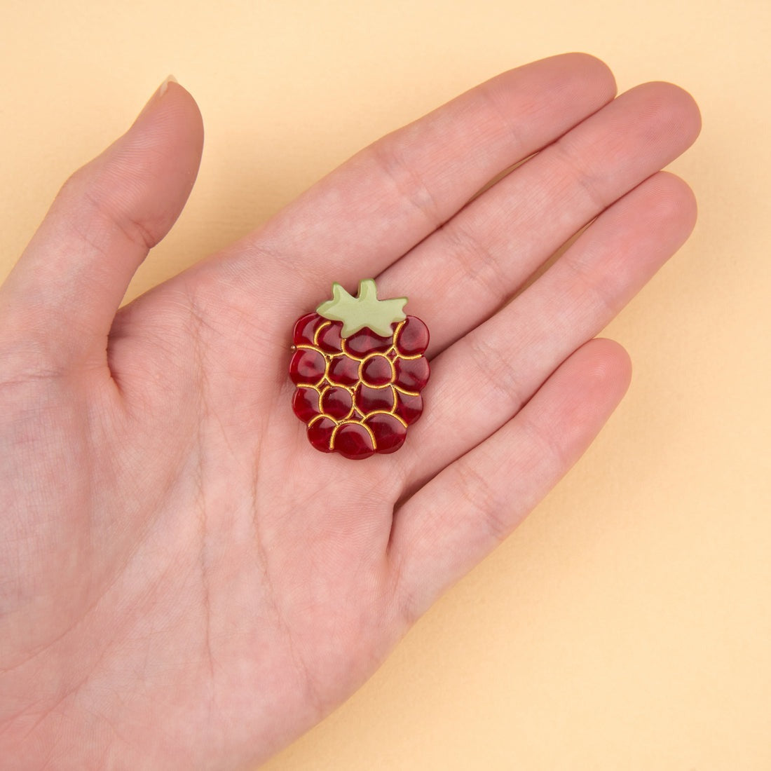 Coucou Suzette Brooch (Raspberry)
