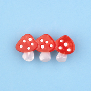 Hair Clip (Mushroom)