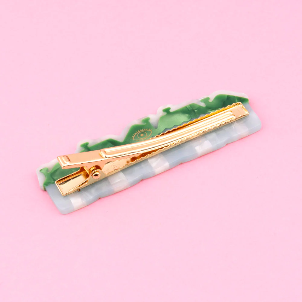 Coucou Suzette Hair Clip (Snowy Town)