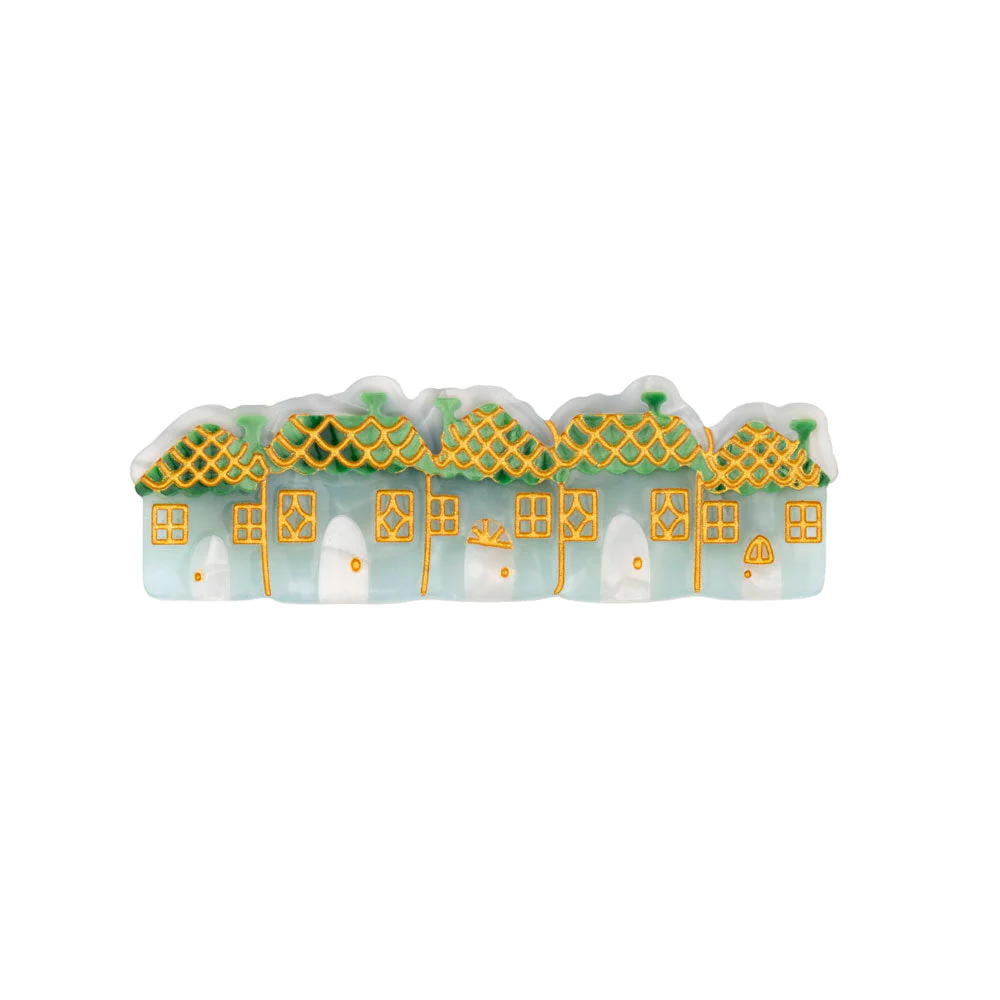 Coucou Suzette Hair Clip (Snowy Town)