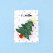 Hair Clip (Christmas tree)