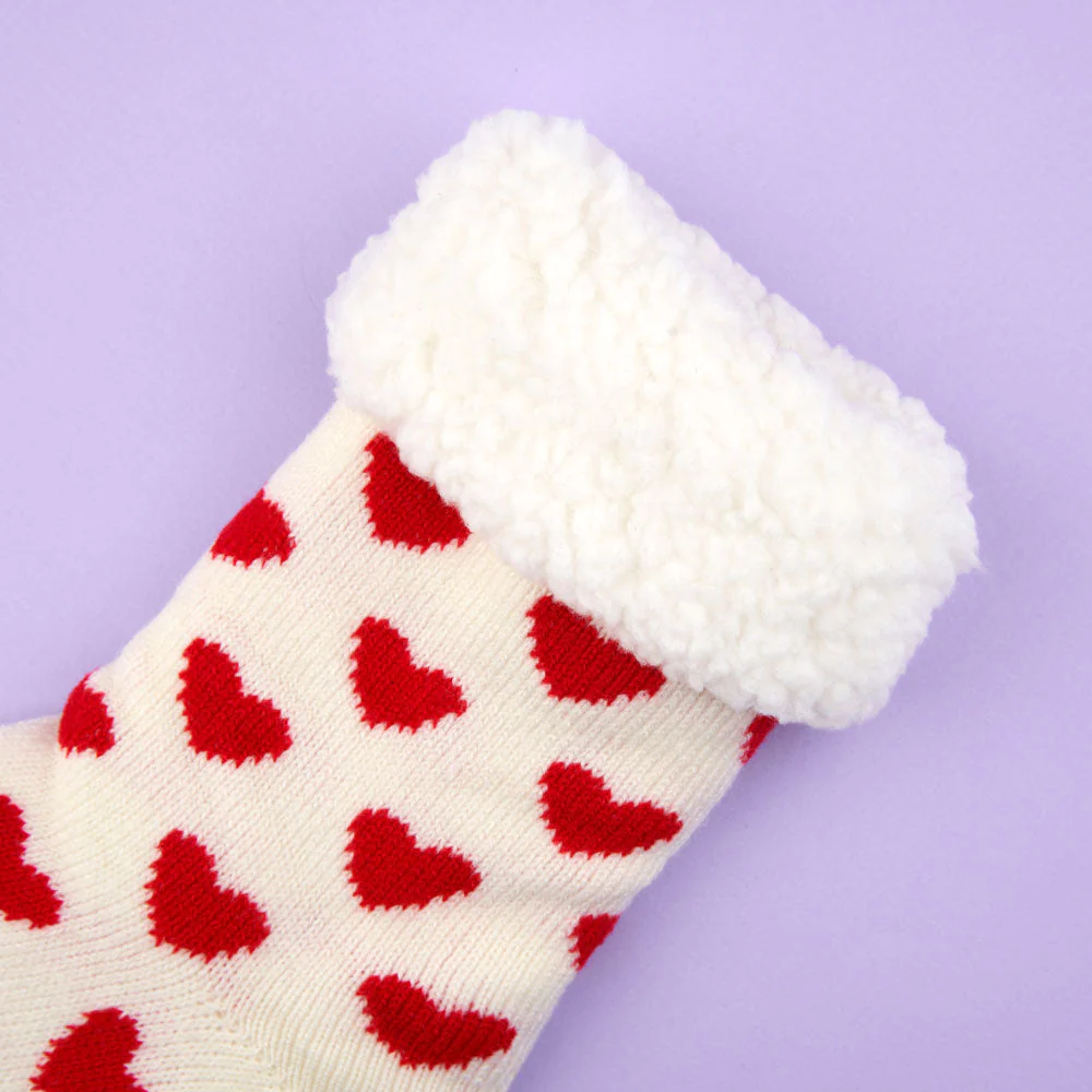Coucou Suzette Socks - Heart Slipper