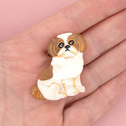 Coucou Suzette Hair Clip (Shih Tzu)