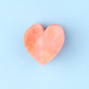 Coucou Suzette Mini Hair Claw (Pink Heart)