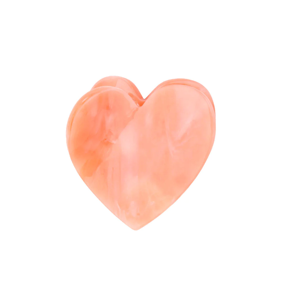 Coucou Suzette Mini Hair Claw (Pink Heart)