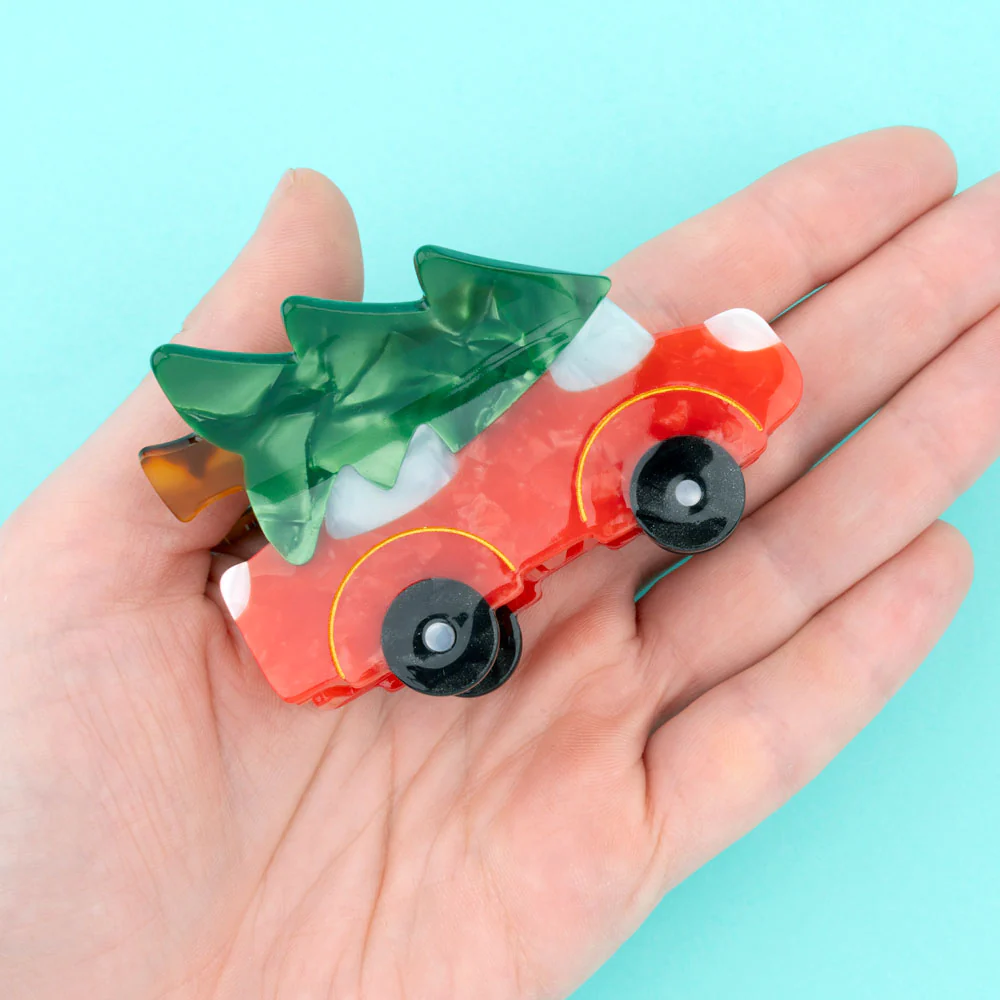 Hair Claw (Christmas Car)