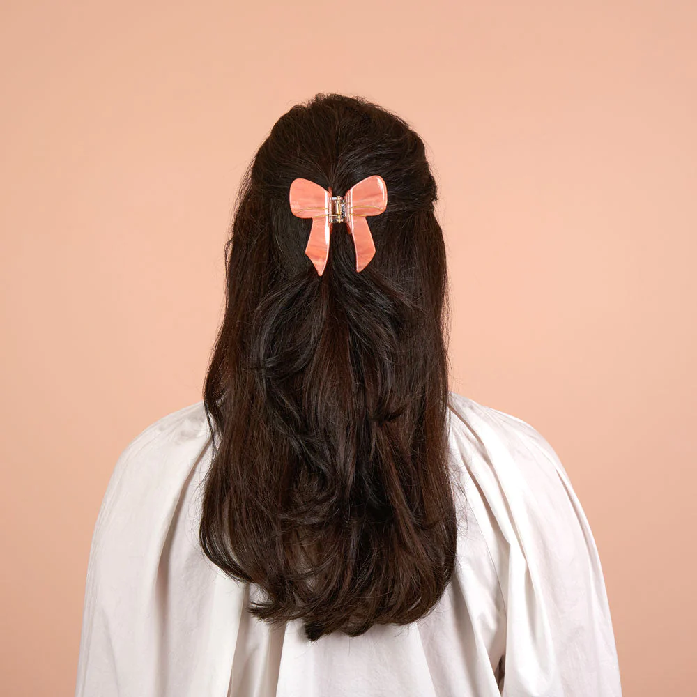 Coucou Suzette Hair Claw (Pink Ribbon)