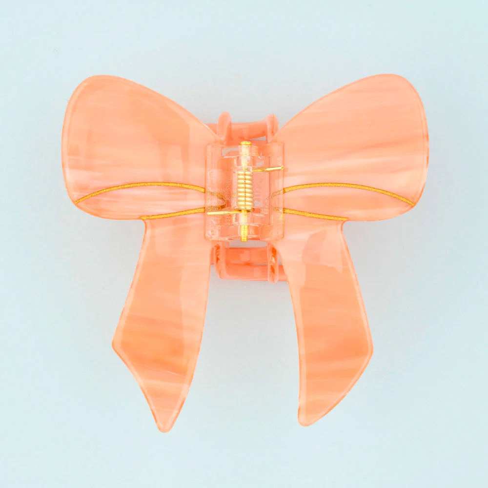 Coucou Suzette Hair Claw (Pink Ribbon)