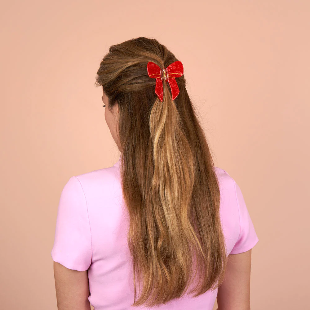 Coucou Suzette Hair Claw (Red Ribbon)