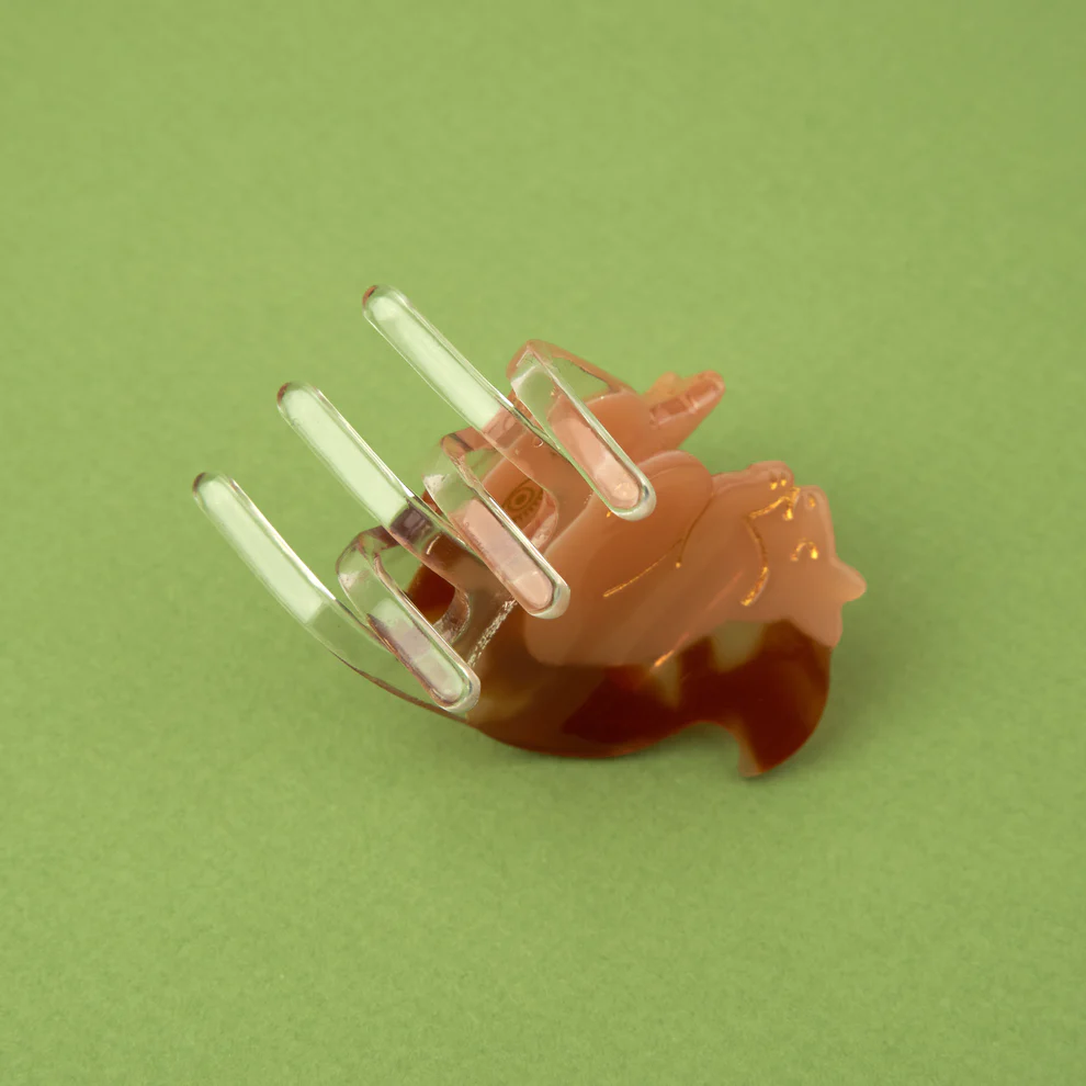 Coucou Suzette Mini Hair Claw (Squirrel)