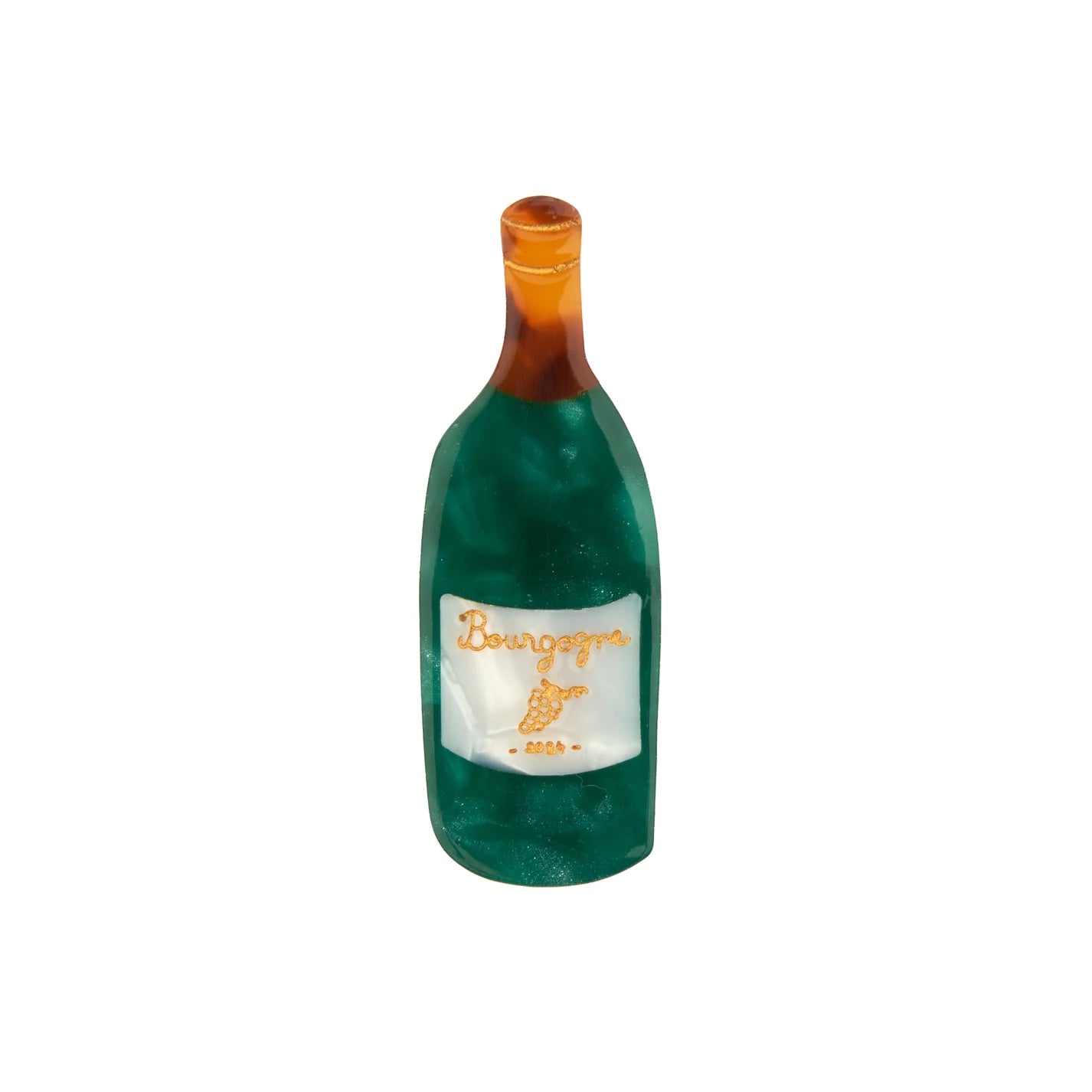 Coucou Suzette Hair Clip (Wine)