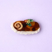 Coucou Suzette Hair Clip (Christmas Log Cake)