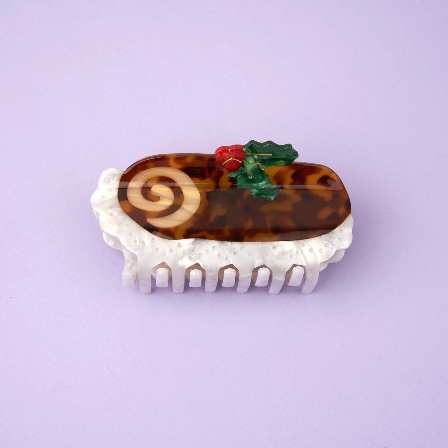 Coucou Suzette Hair Claw (Christmas Log Cake)