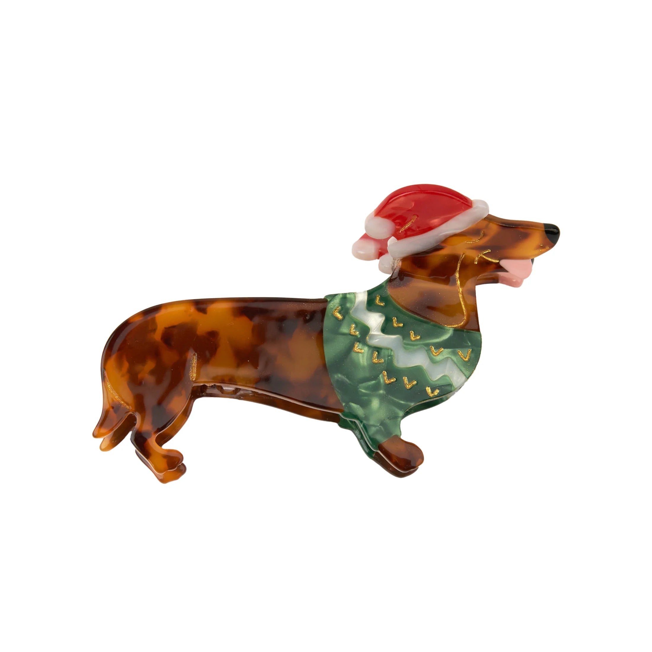Coucou Suzette Hair Claw (Chilly Dachshund)
