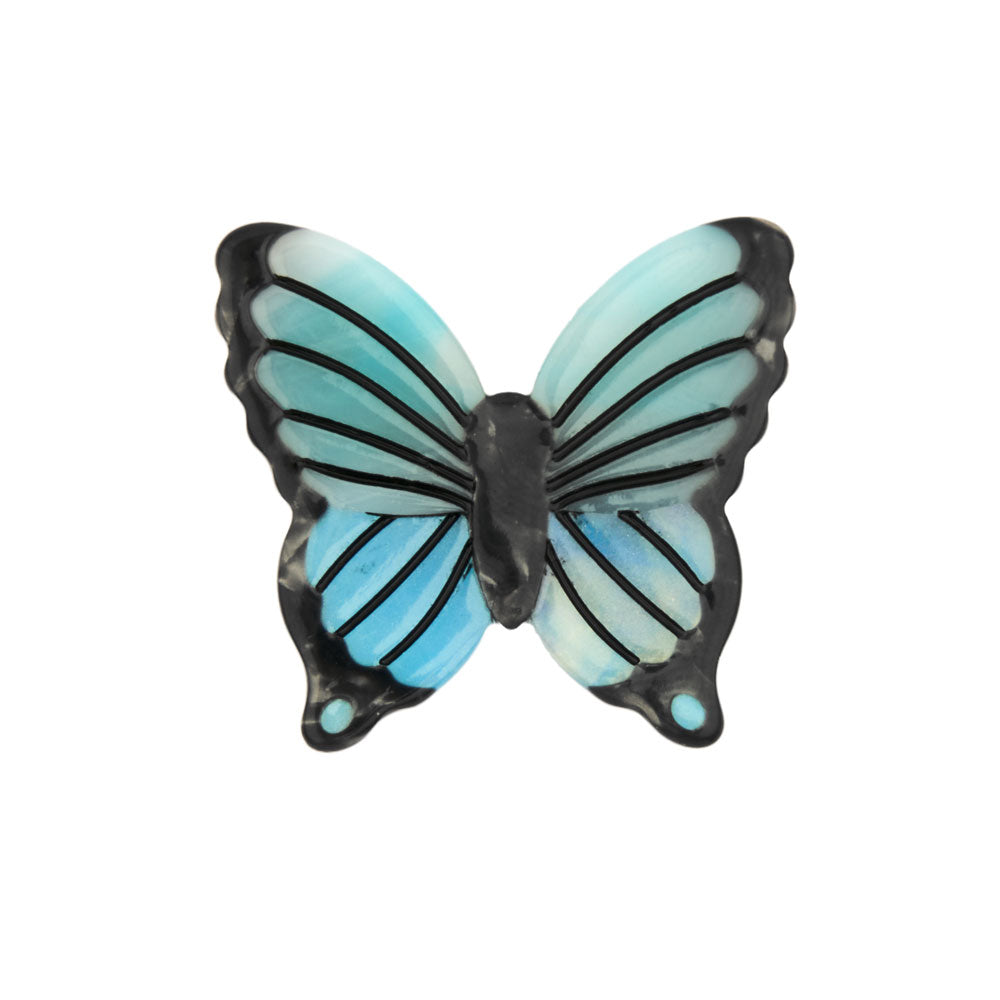 Coucou Suzette Hair Clip (Blue Butterfly)