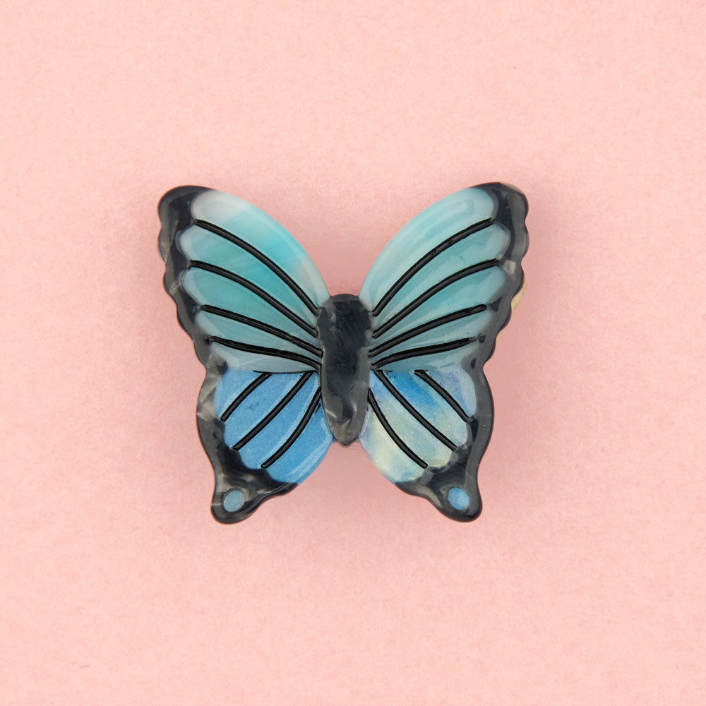 Coucou Suzette Hair Clip (Blue Butterfly)