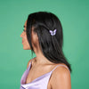 Coucou Suzette Hair Clip (Purple Butterfly)