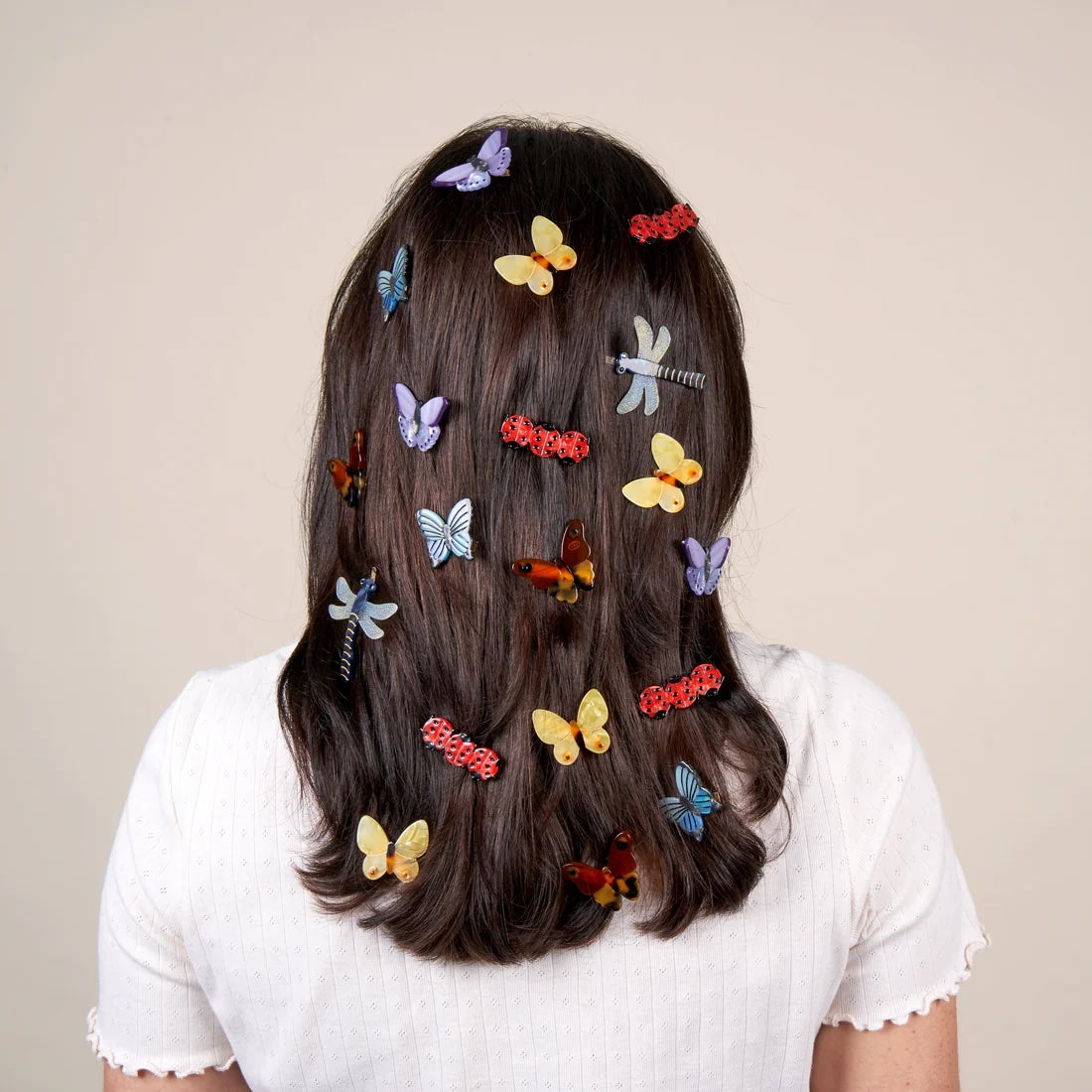 Coucou Suzette Hair Clip (Blue Butterfly)