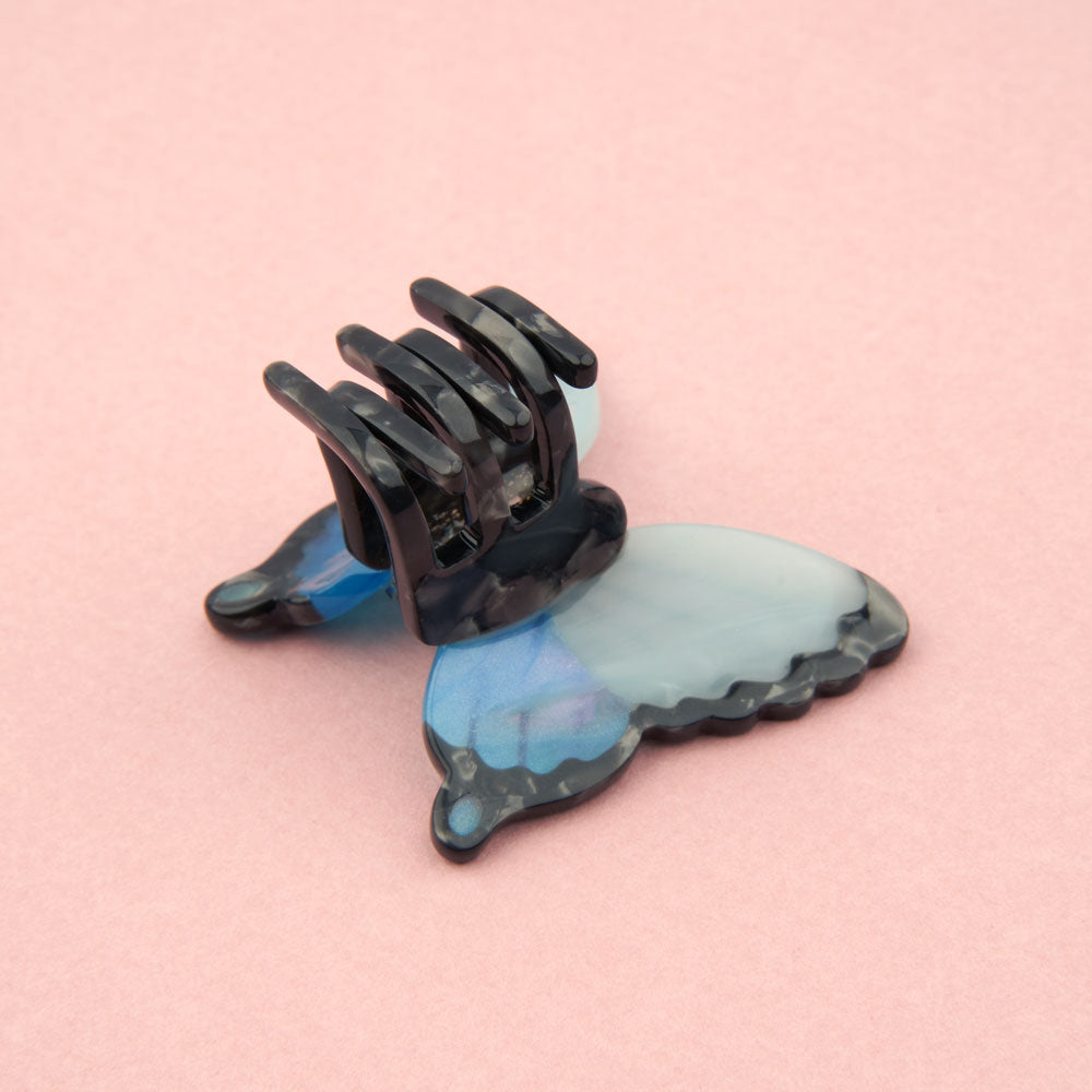 Coucou Suzette Mini Hair Claw (Blue Butterfly)