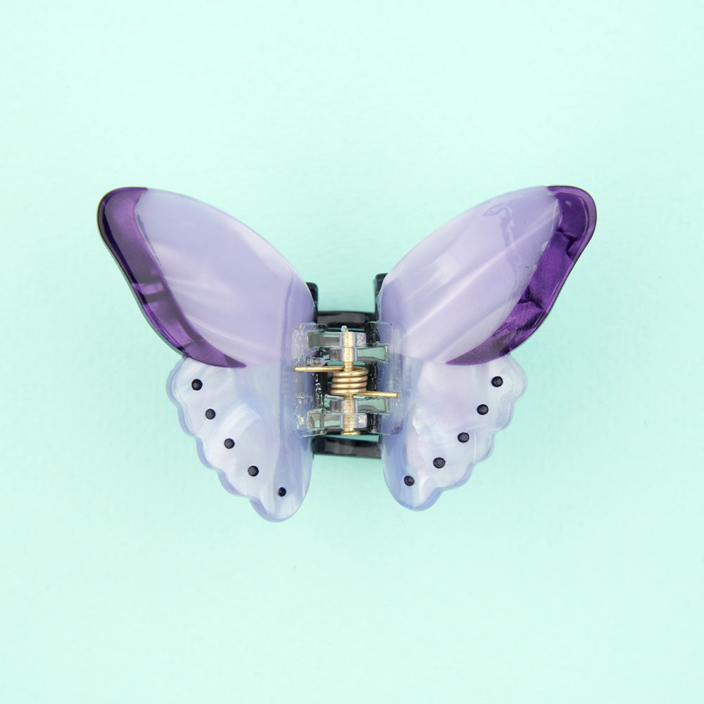 Coucou Suzette Mini Hair Claw (Purple Butterfly)