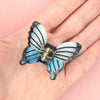 Coucou Suzette Mini Hair Claw (Blue Butterfly)