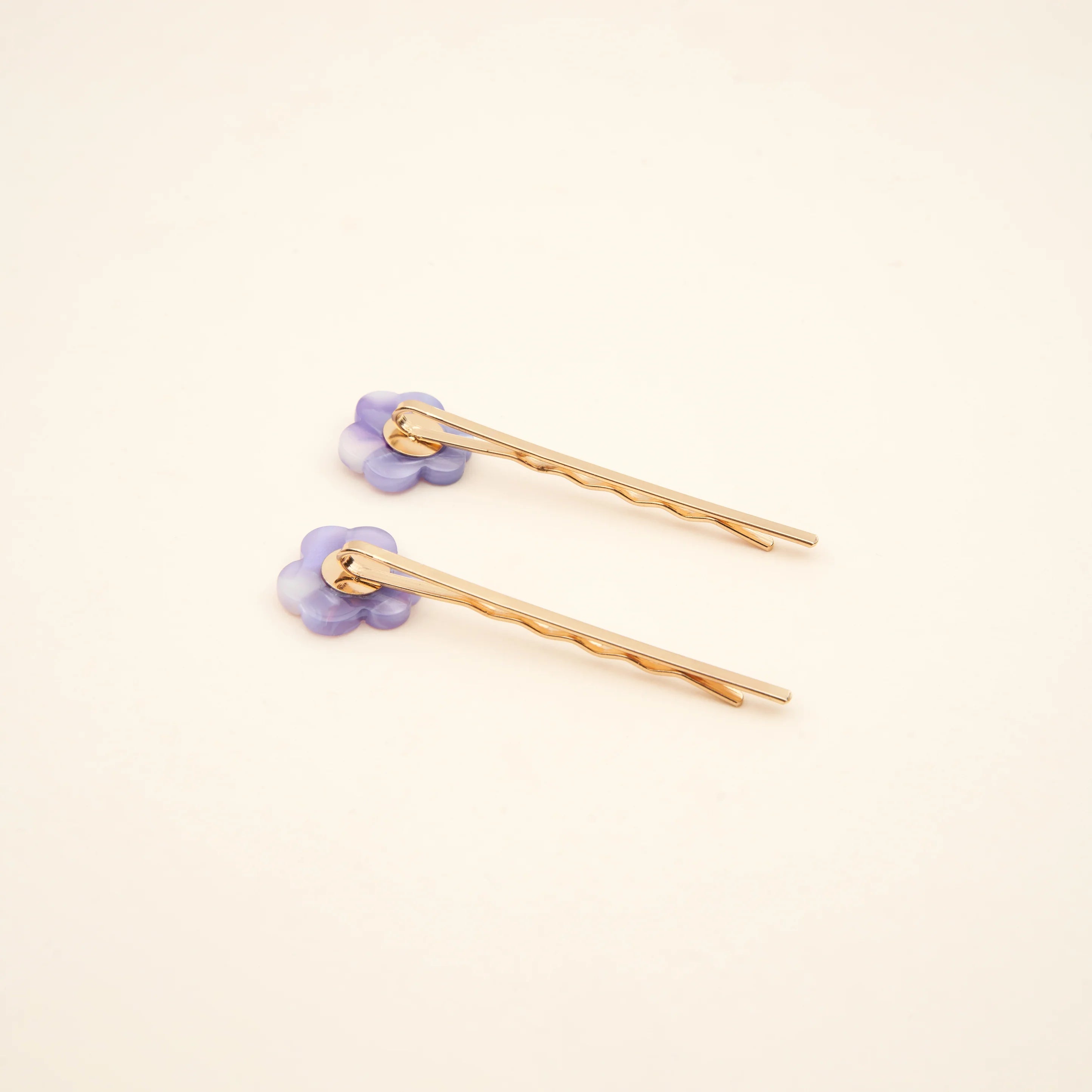 Coucou Suzette Hair Clip Bobby (Pansies)